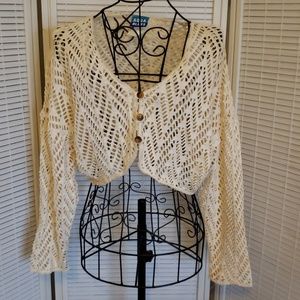 Vintage Aqua Blues Coverup